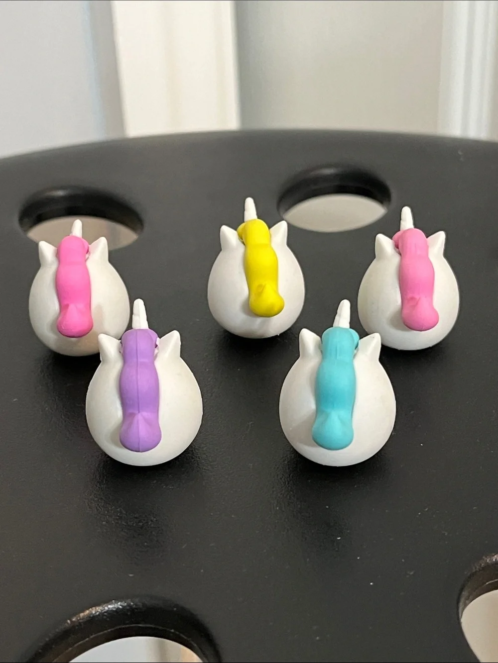 Claire’s NWT Unicorn Novelty Eraser Set | 5 Cute Mini Erasers
